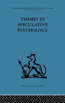 Paperback Themes in Speculative Psychology Book