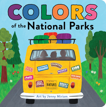 Board book Colors of the National Parks Book