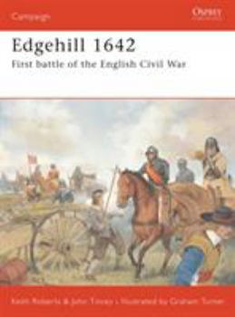 Paperback Edgehill 1642: First Battle of the English Civil War Book