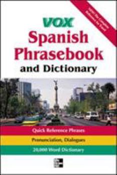 Paperback Vox Spanish Phrasebook and Dictionary [Spanish] Book