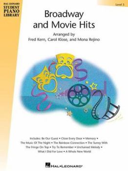 Paperback Broadway and Movie Hits - Level 3: Hal Leonard Student Piano Library Book