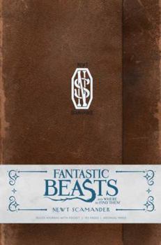 Hardcover Fantastic Beasts and Where to Find Them: Newt Scamander Hardcover Ruled Journal Book