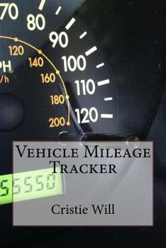 Paperback Vehicle Mileage Tracker Book
