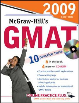 Paperback McGraw-Hill's GMAT: Graduate Management Admission Test [With CDROM] Book