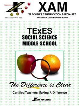Paperback TEXES - Social Science 5 - 9 (Excet Series) Book