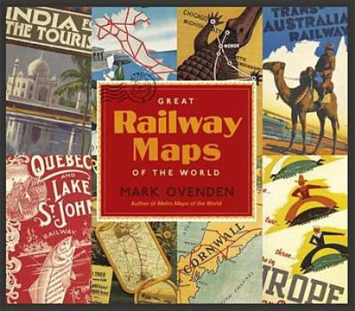 Hardcover Great Railway Maps of the World Book