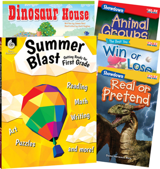 Paperback Learn-At-Home: Summer Reading Bundle Grade 1: 5-Book Set Book