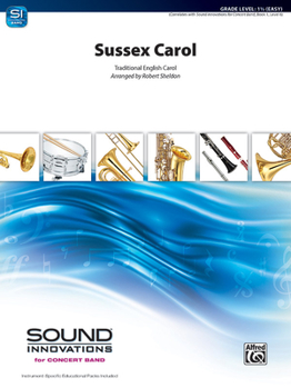 Paperback Sussex Carol: Conductor Score & Parts Book