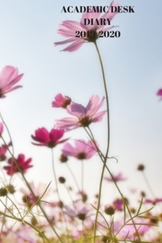 Paperback Academic Diary Week To View A5 Organiser Planner: Starts 1 August 2019 Until 31 July 2020. Cactus Diary, Paperback With Soft Water Repelling Matte Fro Book