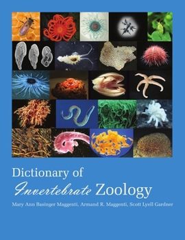 Paperback Dictionary of Invertebrate Zoology --Paperback Book