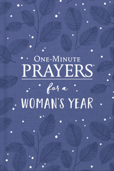Hardcover One-Minute Prayers for a Woman's Year Book