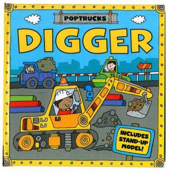 Hardcover Poptrucks: Digger Book