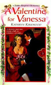 Mass Market Paperback A Valentine For Vanessa (Zebra Regency Romance) Book