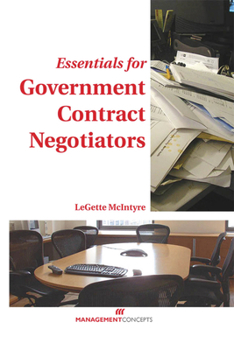 Hardcover Essentials for Government Contract Negotiators Book