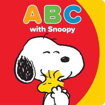 Board book ABC with Snoopy Book
