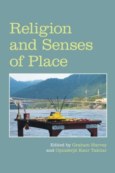 Paperback Religion and Senses of Place Book