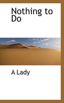 Paperback Nothing to Do Book