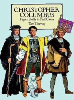 Paperback Christopher Columbus Paper Dolls in Full Color Book