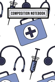 Doctors Wide Ruled Composition Notebook: Doctors Blank College Ruled Composition Notebook | 110 Pages | Pocket Size 6x9