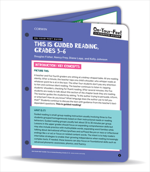 Loose Leaf On-Your-Feet Guide: This Is Guided Reading, Grades 3-6 Book