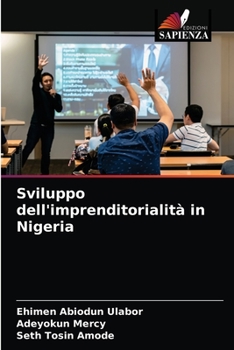 Paperback Sviluppo dell'imprenditorialità in Nigeria [Italian] Book
