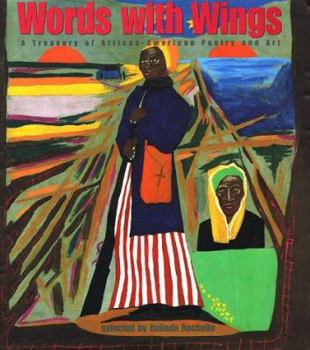 Library Binding Words with Wings: A Treasury of African-American Poetry and Art Book