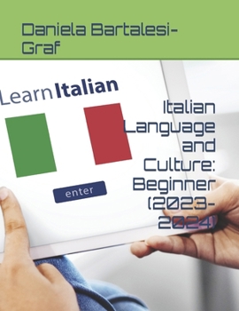 Paperback Italian Language and Culture: Beginner Book