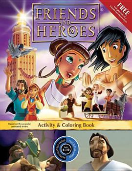 Paperback Friends and Heroes Activity and Coloring Book
