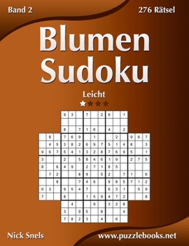 Paperback Blumen Sudoku - Leicht - Band 2 - 276 Rätsel [German] Book