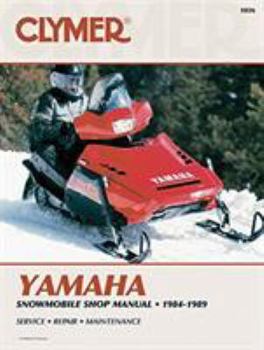 Paperback Clymer Yamaha Snowmobile Shop Manual 1984-1989: Service, Repair, Maintenance Book