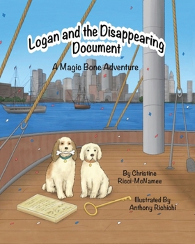 Paperback Logan and the Disappearing Document: A Magic Bone Adventure Book
