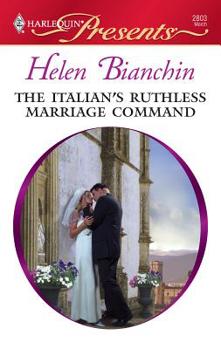 Mass Market Paperback The Italian's Ruthless Marriage Command Book