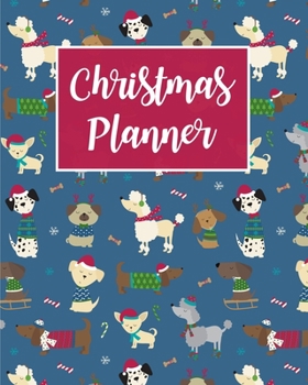 Paperback Christmas Planner: 3-Year Organizer Notebook, Christian Gift Giving, Grocery List, Meal Planner, Holiday Gratitude, Budget Tracker, Large Book