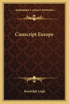 Paperback Conscript Europe Book