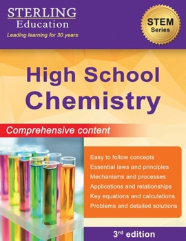 Paperback High School Chemistry: Comprehensive Content for High School Chemistry Book