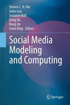 Hardcover Social Media Modeling and Computing Book