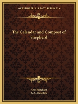 Paperback The Calendar and Compost of Shepherd Book