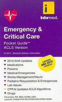 Paperback Emergency & Critical Care Pocket Guide: Acls Version Book