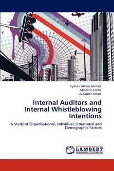 Paperback Internal Whistleblowing Intentions Book