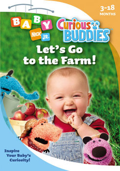 DVD Curious Buddies: Let's Go to the Farm Book