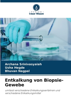 Paperback Entkalkung von Biopsie-Gewebe [German] Book