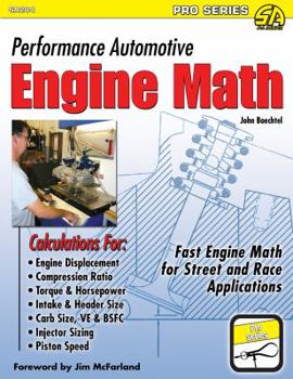 Paperback Performance Automotive Engine Math Book