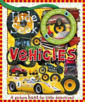 Board book Hide and Seek Vehicles - Board Book [With Magnifying Glass] Book