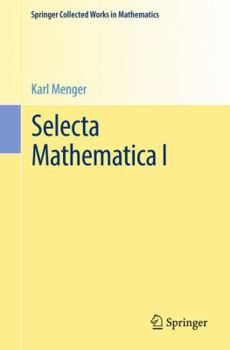 Paperback Selecta Mathematica I Book