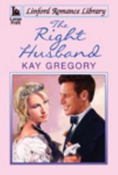 Paperback The Right Husband [Large Print] Book
