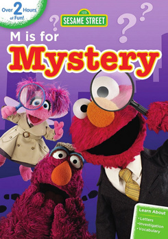 DVD Sesame Street: M is for Mystery Book