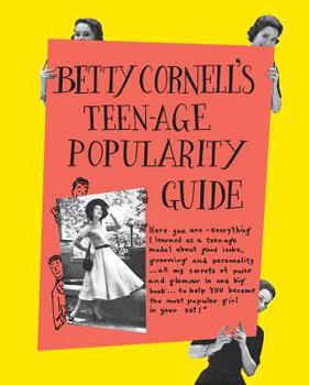 Hardcover Betty Cornell's Teen-Age Popularity Guide Book