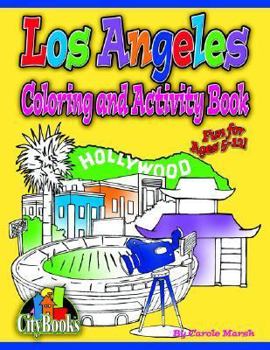 Paperback Los Angeles Coloring & Activit Book