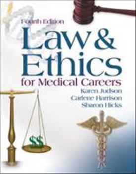 Paperback Law & Ethics for Medical Careers Book