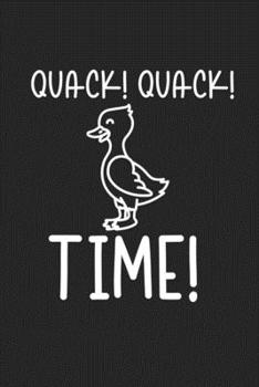 Paperback Quack Quack Time: College Ruled Notebook (6x9 inches) with 120 Pages For Duck Lovers Book